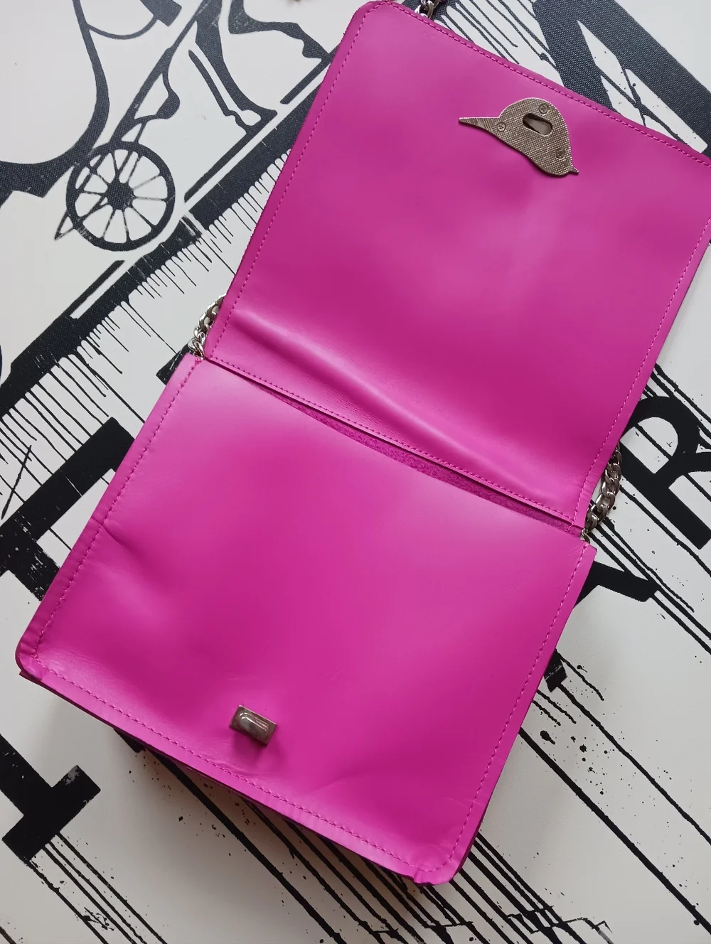 KATERINA NYC fuchsia Crossbody Bag